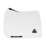 Sublime striped dressage saddle pad in technical fabric