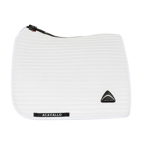 Sublime striped dressage saddle pad in technical fabric