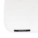 Sublime striped dressage saddle pad in technical fabric