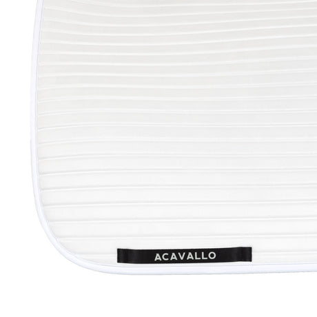 Sublime striped dressage saddle pad in technical fabric