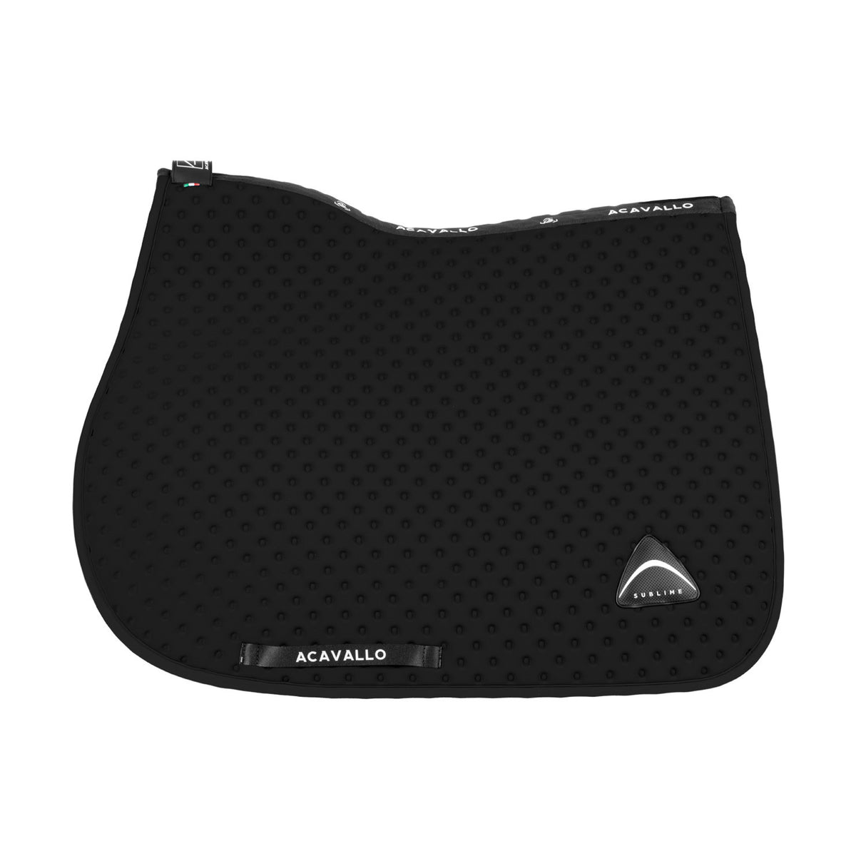 Sublime dotted jumping saddle pad in technical fabric