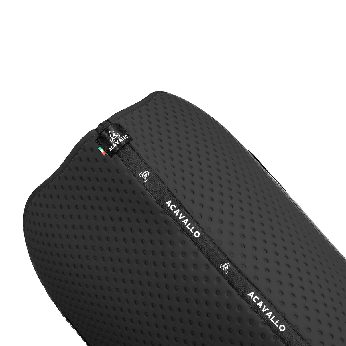 Acavallo Point Jumping Saddle Pad #colour_black