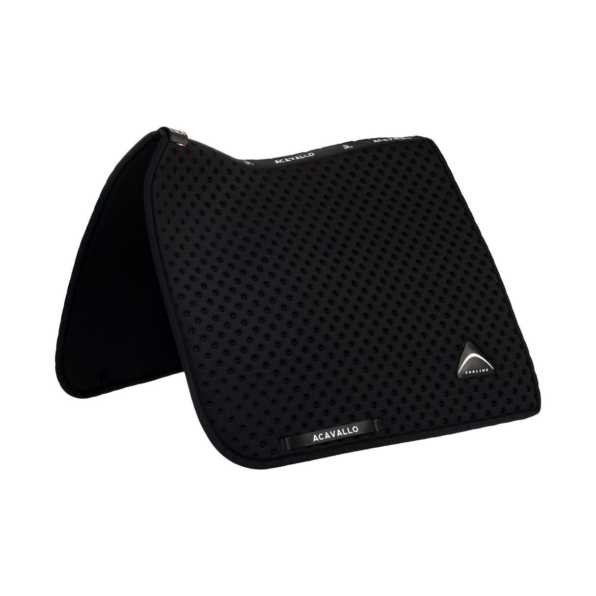 Sublime dotted dressage saddle pad in technical fabric