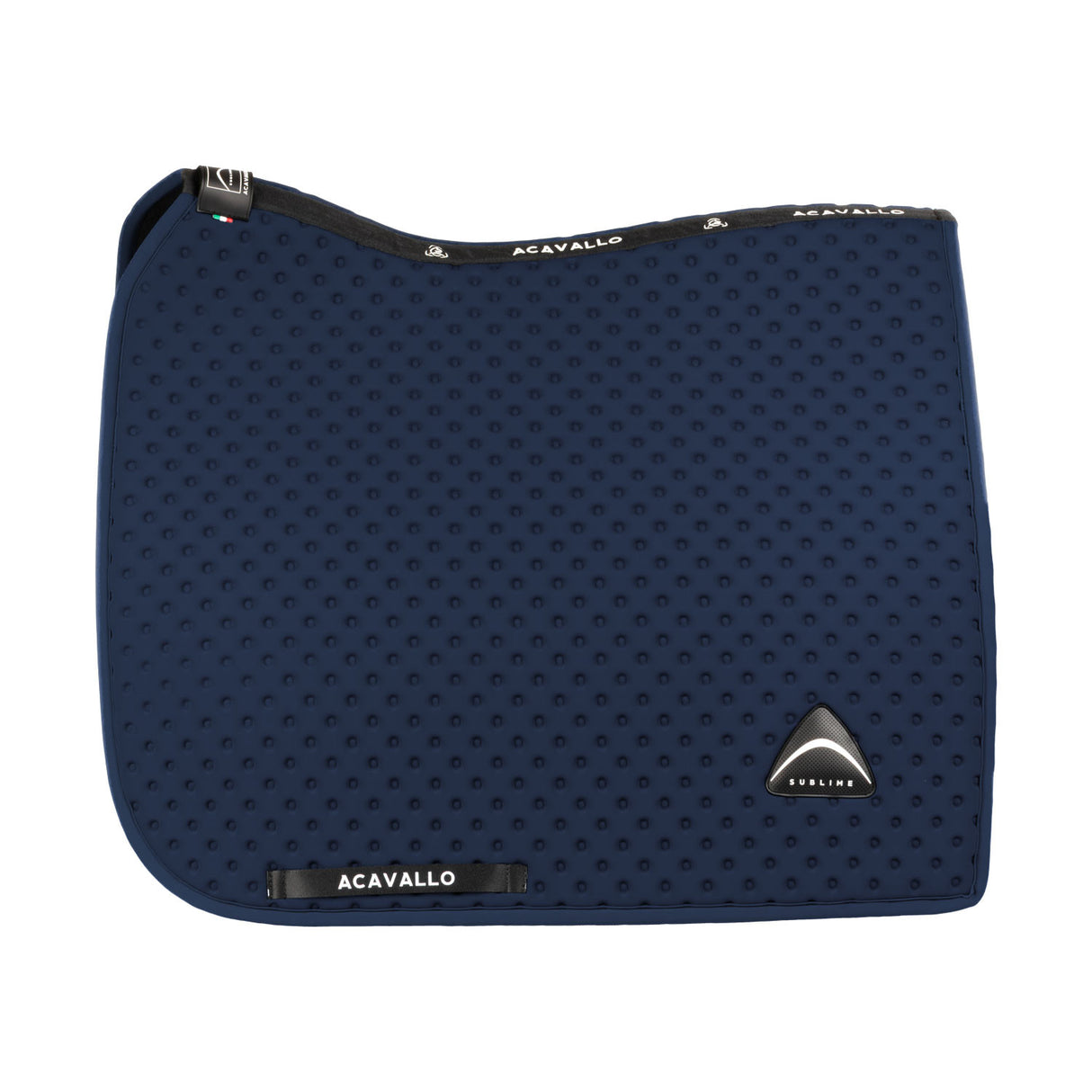 Sublime dotted dressage saddle pad in technical fabric