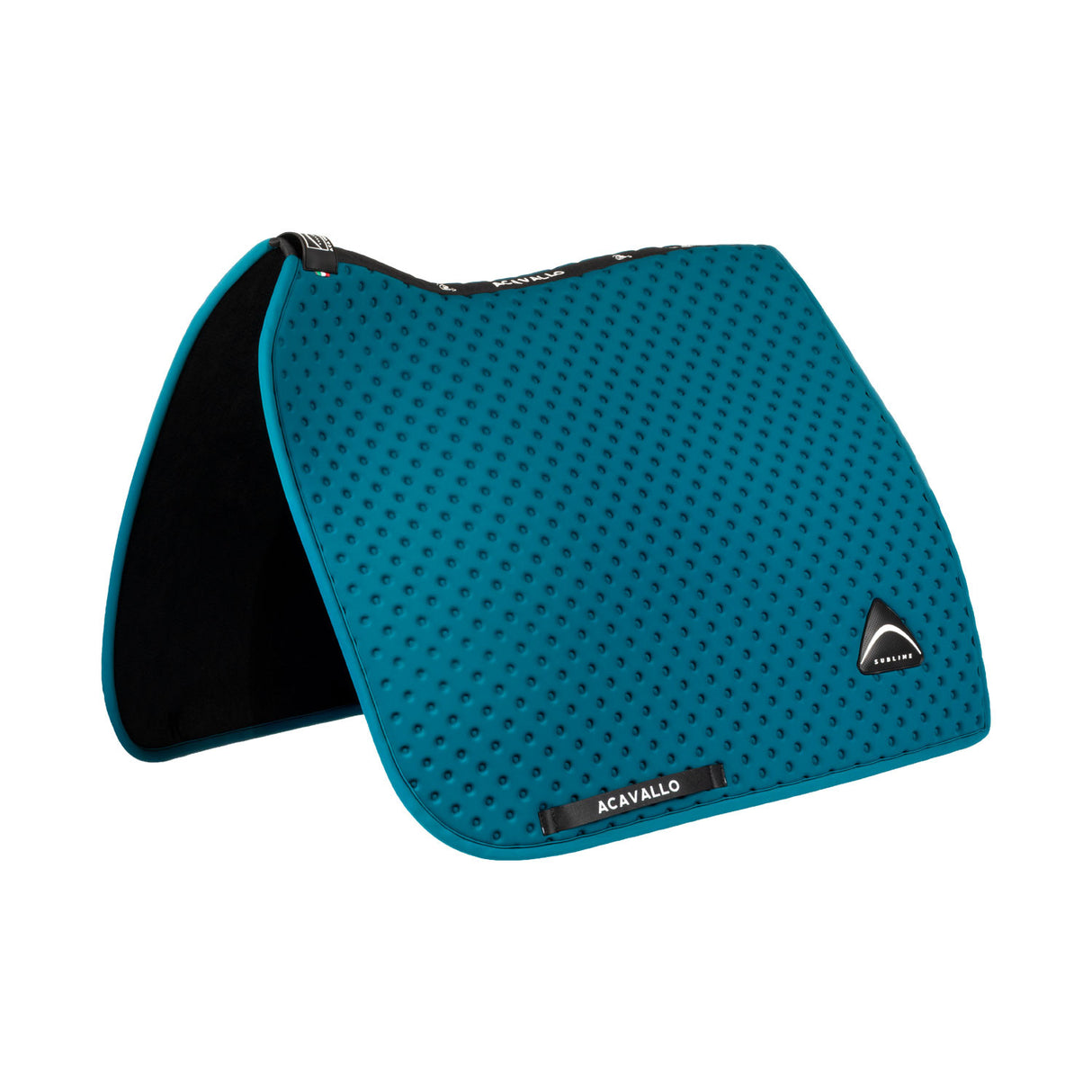 Sublime dotted dressage saddle pad in technical fabric