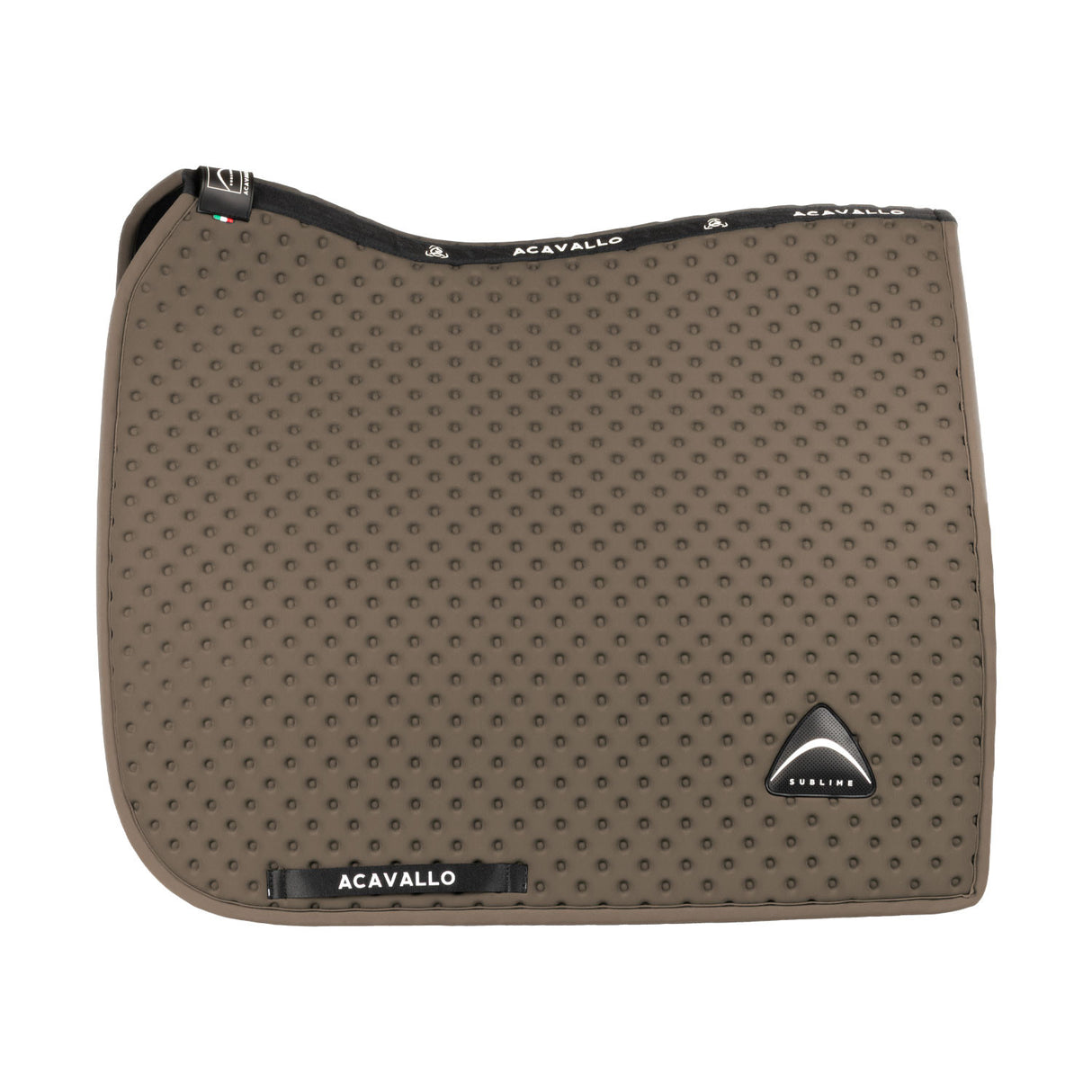 Sublime dotted dressage saddle pad in technical fabric