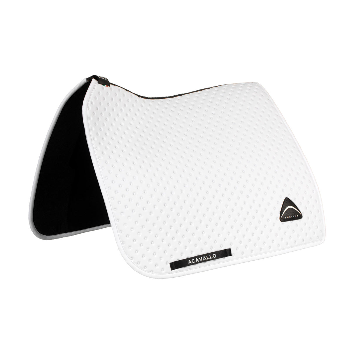 Sublime dotted dressage saddle pad in technical fabric