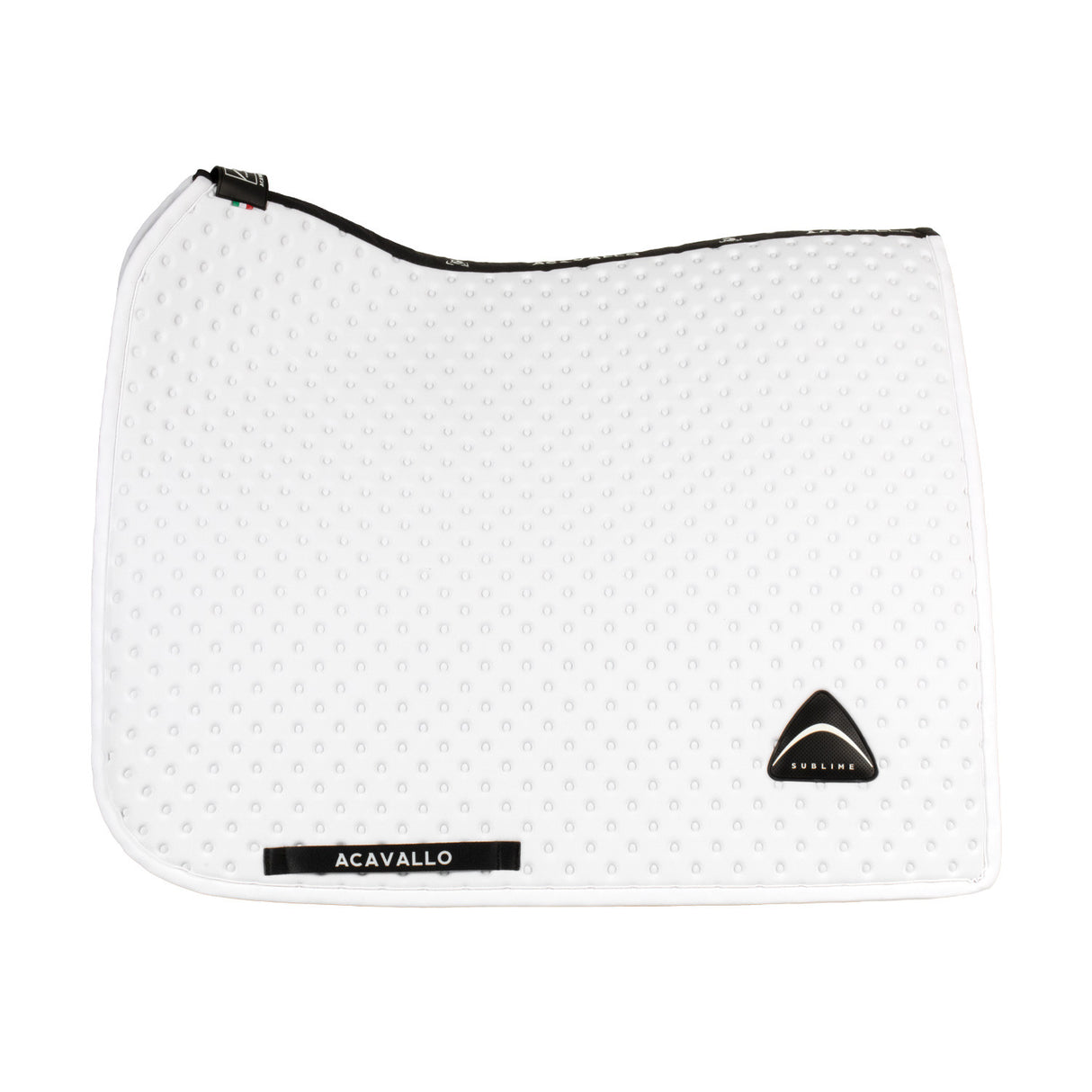 Sublime dotted dressage saddle pad in technical fabric