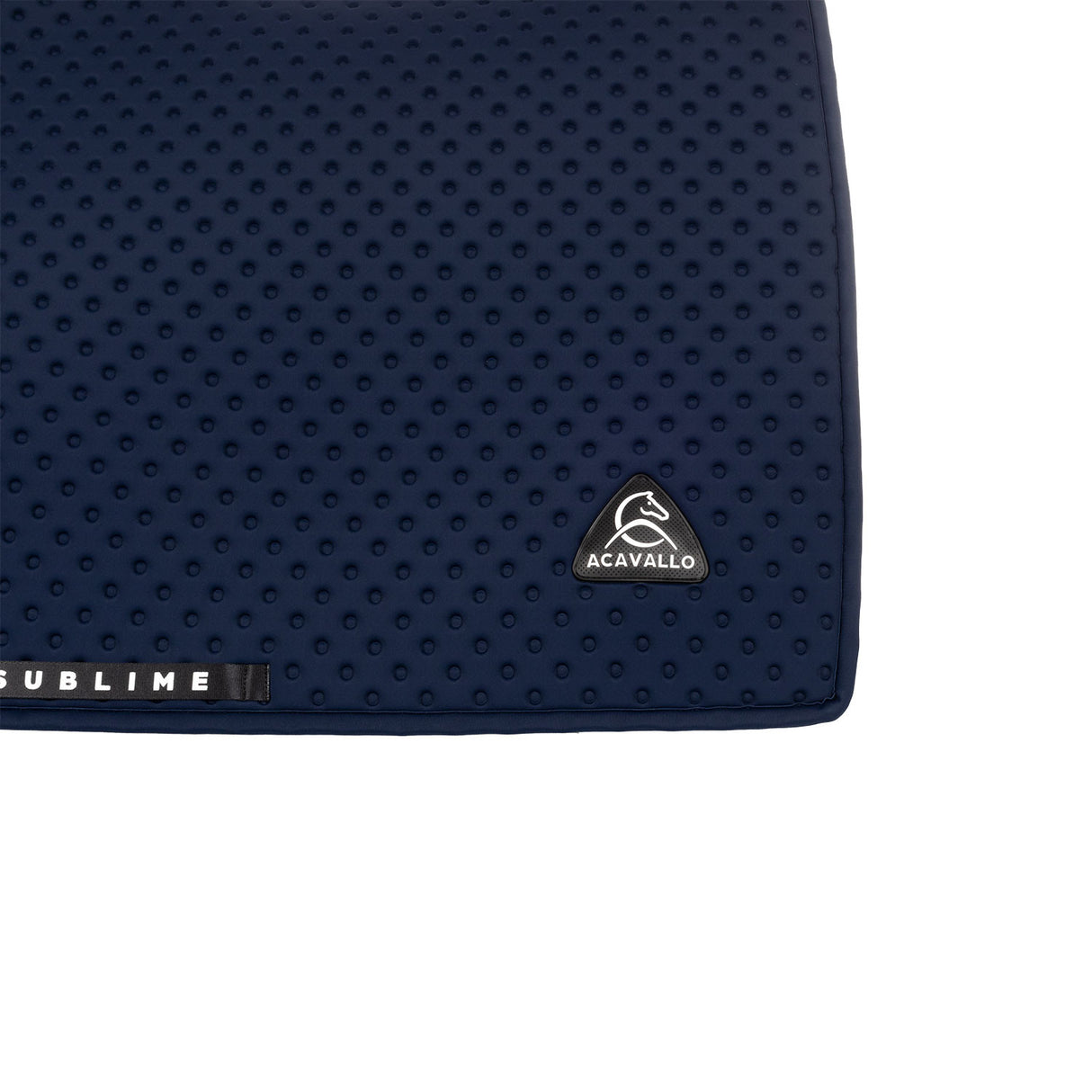Sublime dotted dressage saddle pad in technical fabric