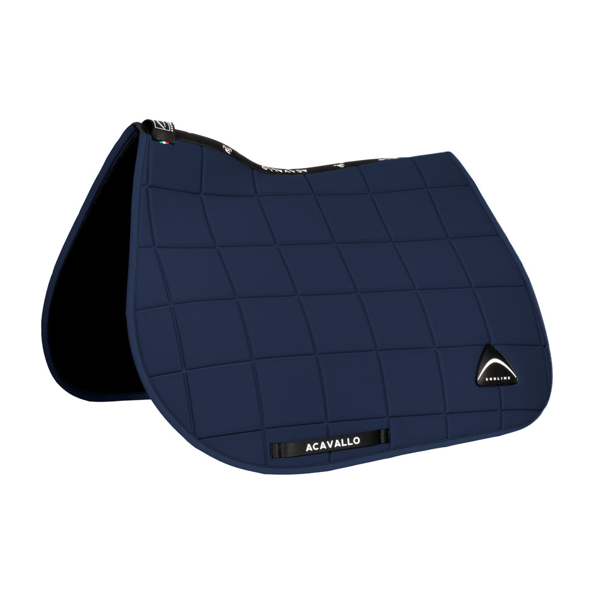 Sublime jumping saddle pad in square technical fabric
