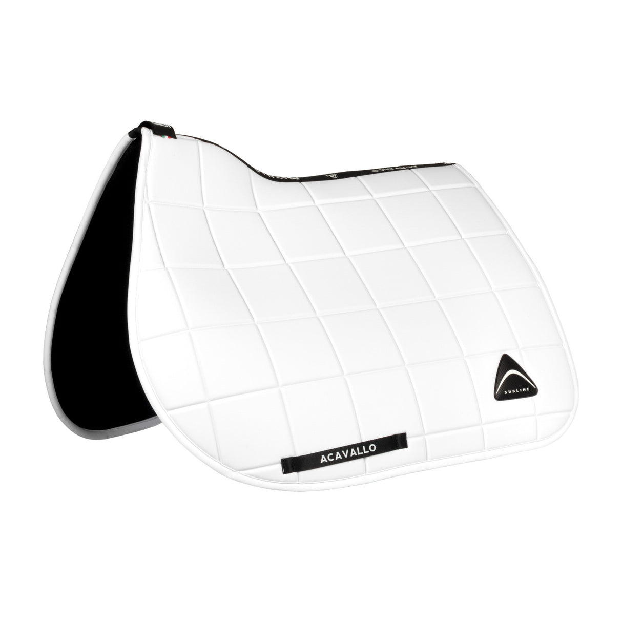 Sublime jumping saddle pad in square technical fabric
