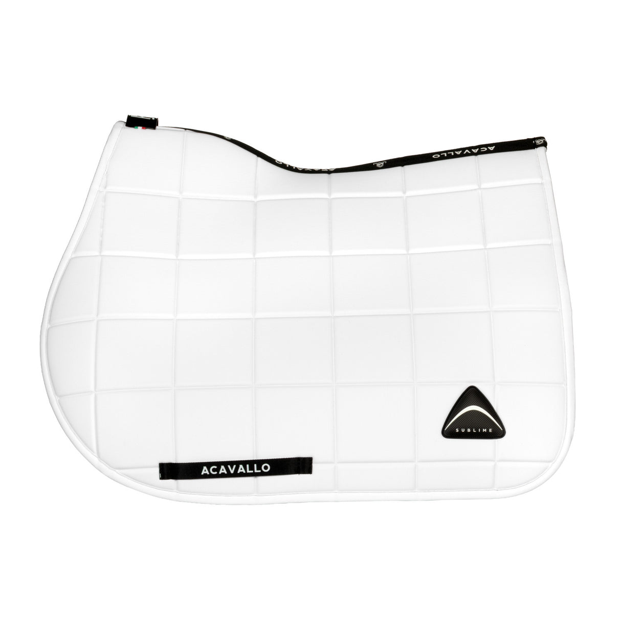 Sublime jumping saddle pad in square technical fabric