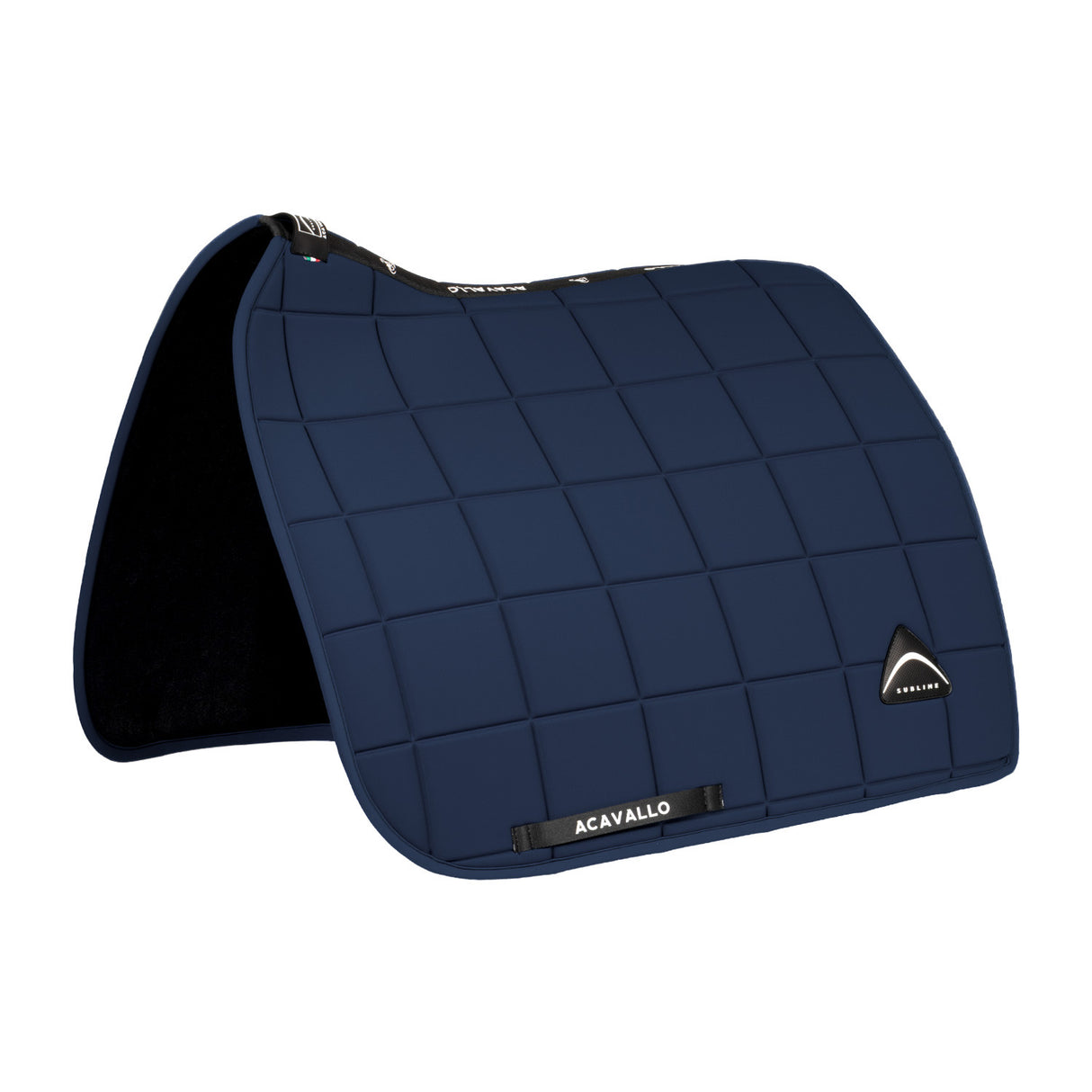 Sublime square dressage saddle pad in technical fabric