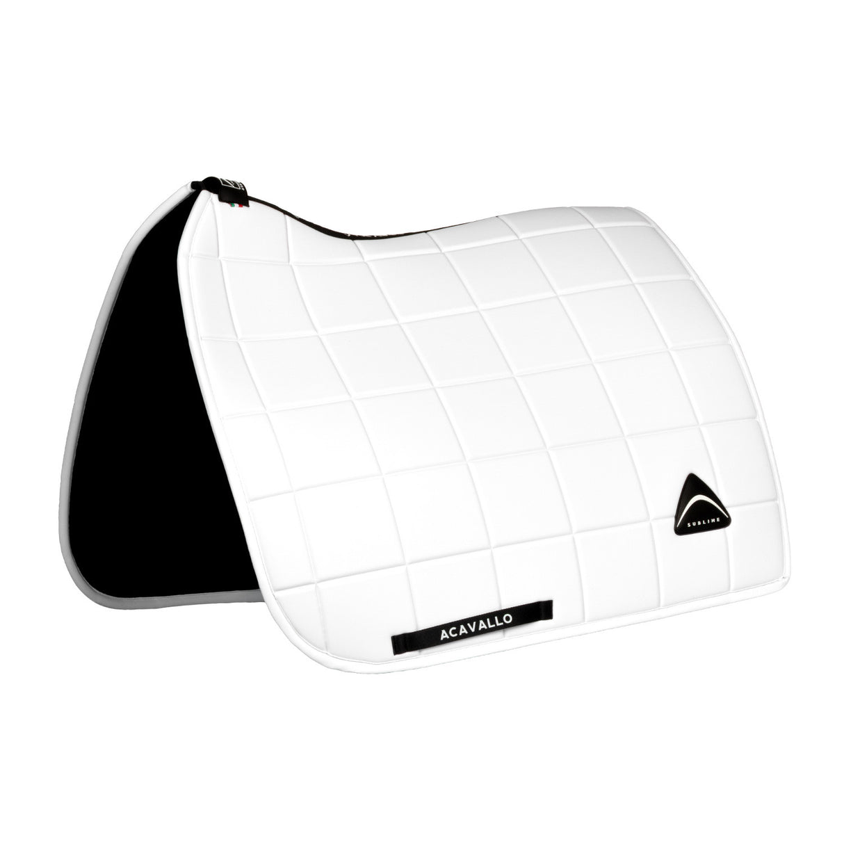 Sublime square dressage saddle pad in technical fabric