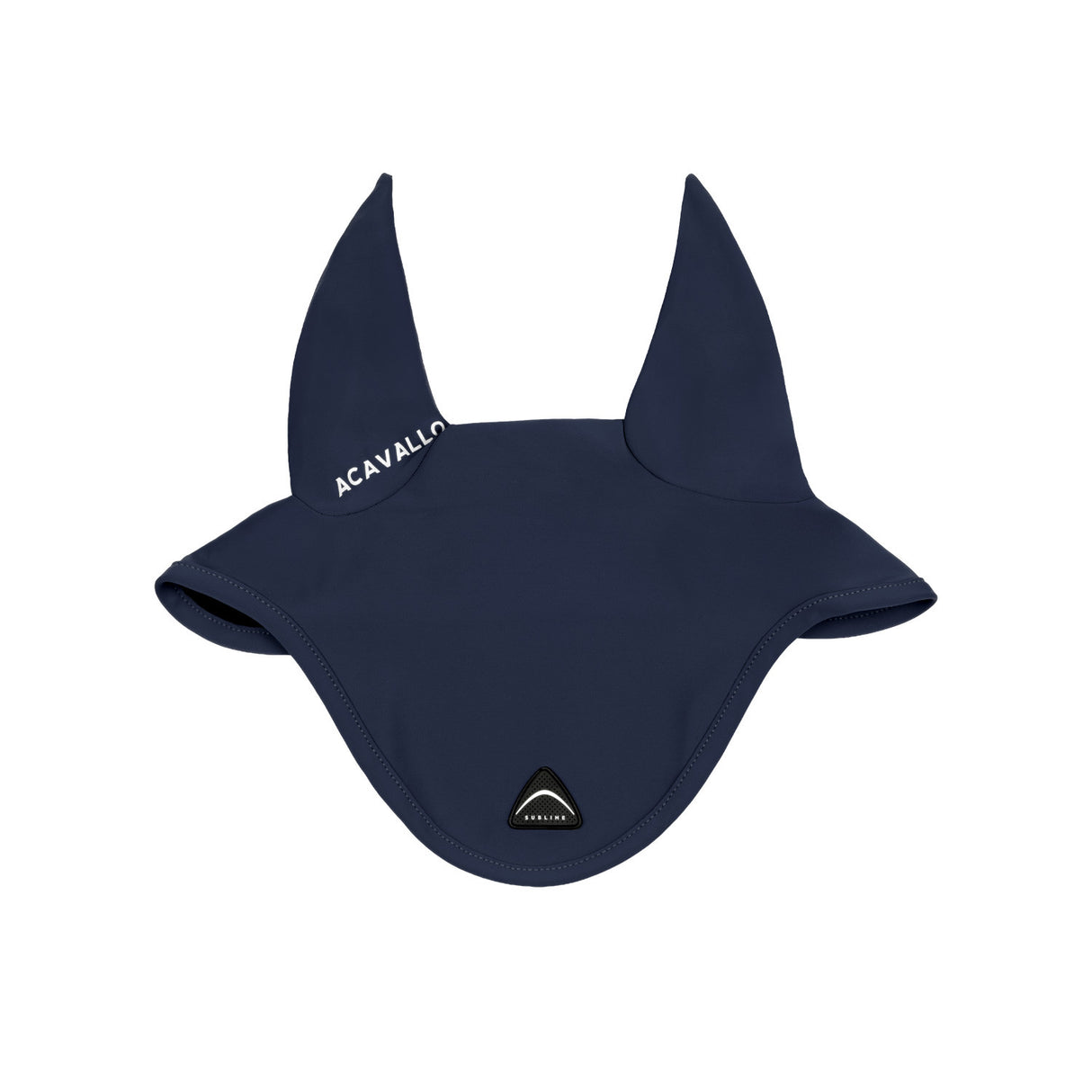 Sublime technical fabric fly veil with silicone logo patch