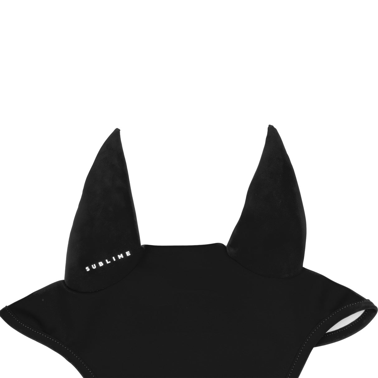 Sublime spandex fly veil with silicone logo patch