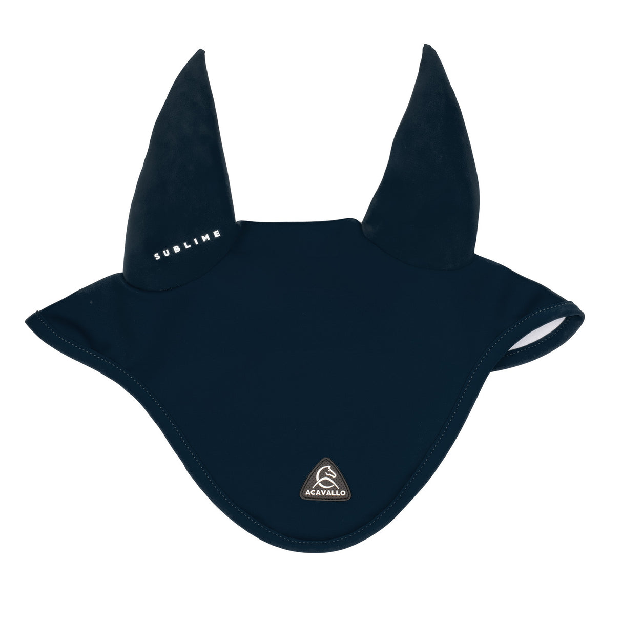 Sublime spandex fly veil with silicone logo patch