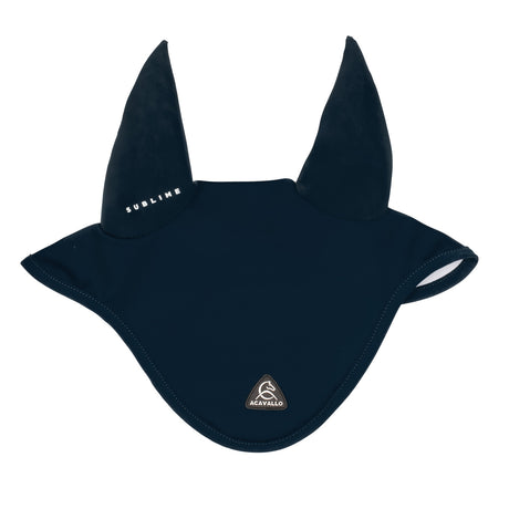 Sublime spandex fly veil with silicone logo patch