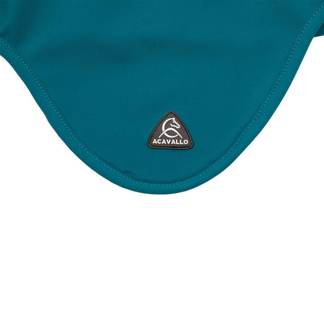 Sublime spandex fly veil with silicone logo patch