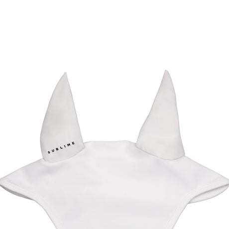 Sublime spandex fly veil with silicone logo patch