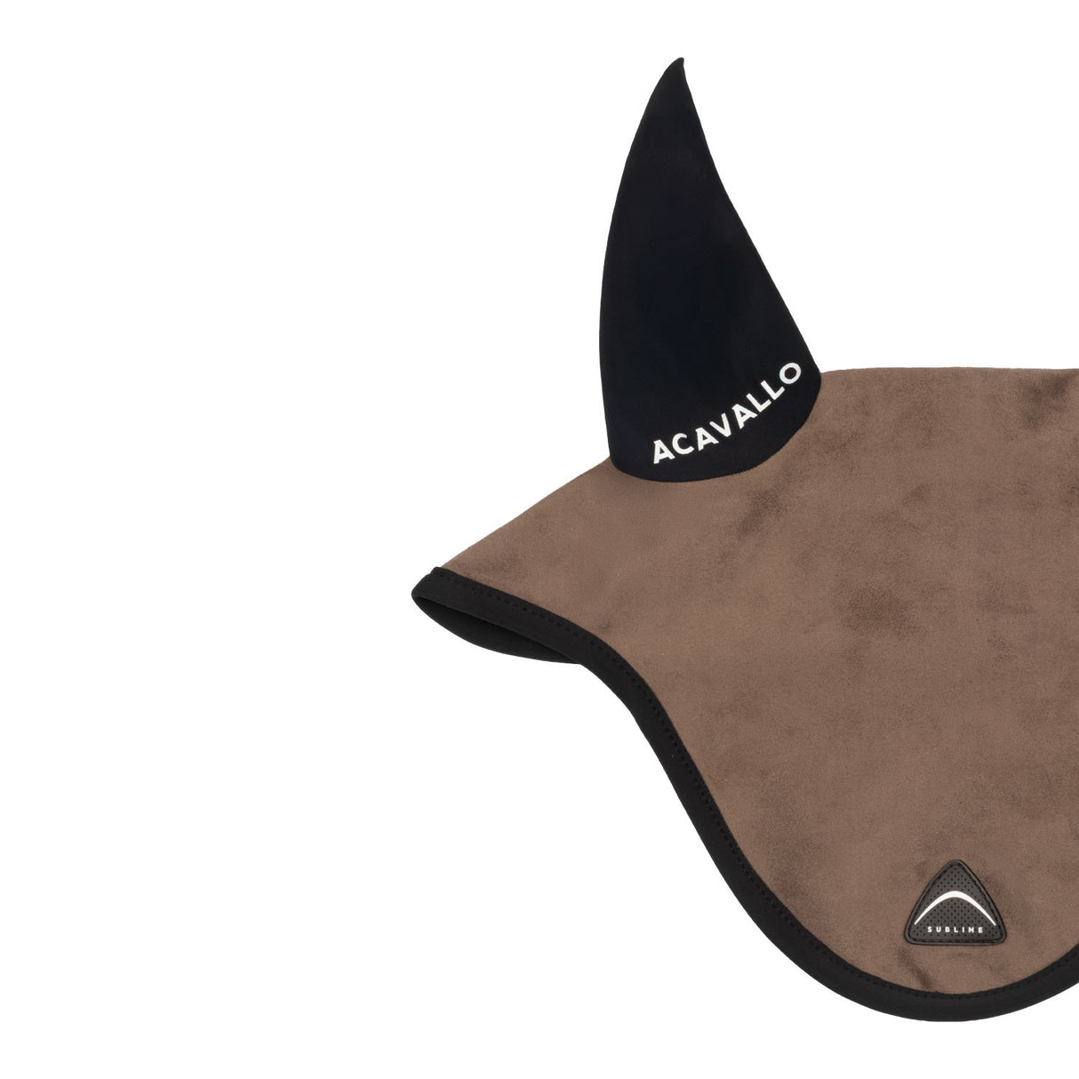 Sublime suede fly veil with silicone log patch