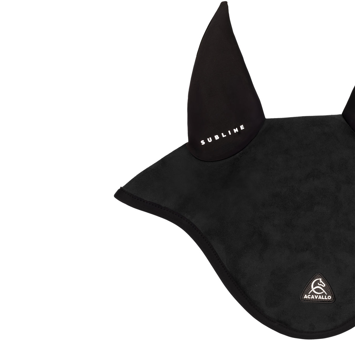 Acavallo Suede Fly Veil #colour_black