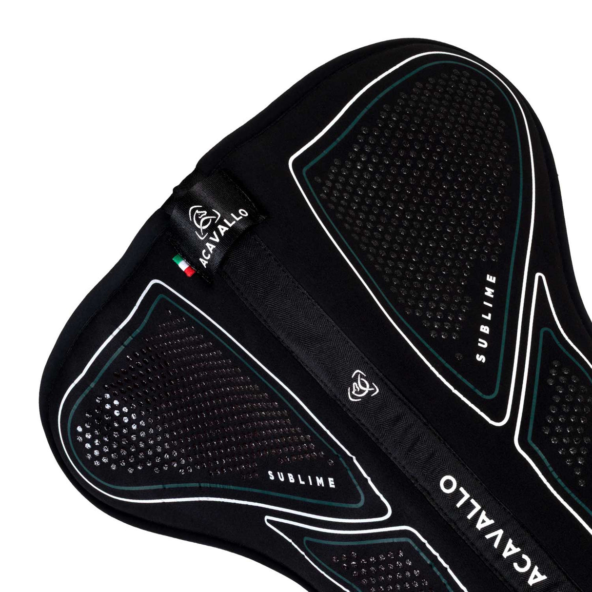 Acavallo Zero Impact Half Pad Back Riser #colour_black