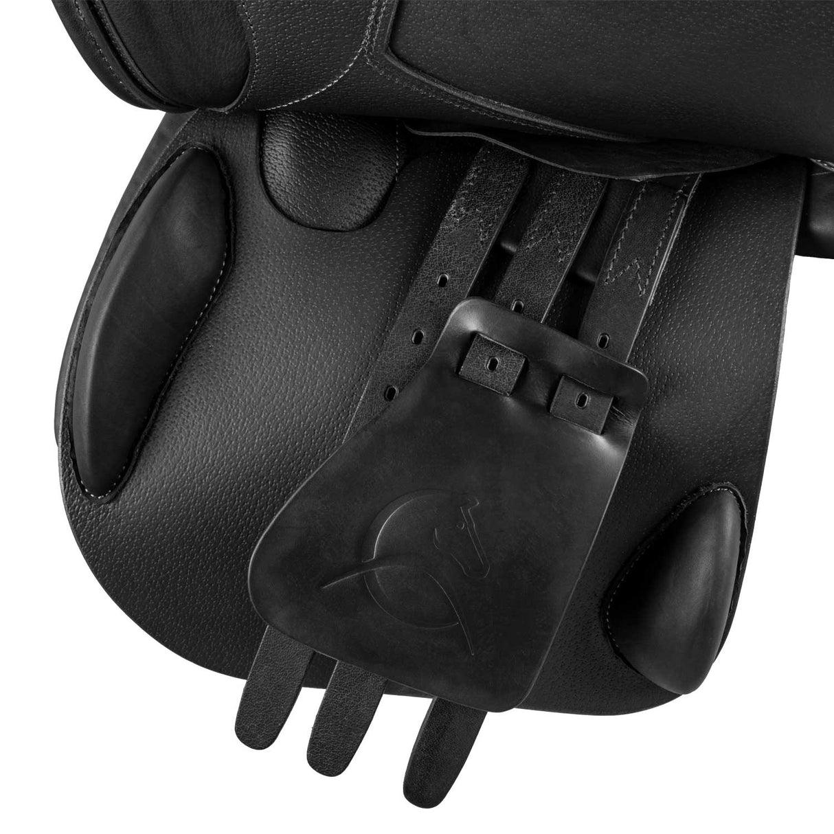 Acavallo Bernini All Purpose Saddle Latex Panels #colour_black