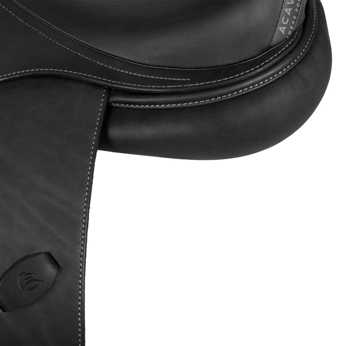 Acavallo Bernini All Purpose Saddle Latex Panels #colour_black