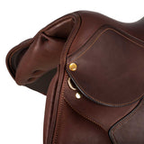 Acavallo Bernini All Purpose Saddle Latex Panels #colour_brown
