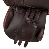 Acavallo Bernini All Purpose Saddle Latex Panels #colour_brown