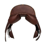 Acavallo Bernini All Purpose Saddle Latex Panels #colour_brown