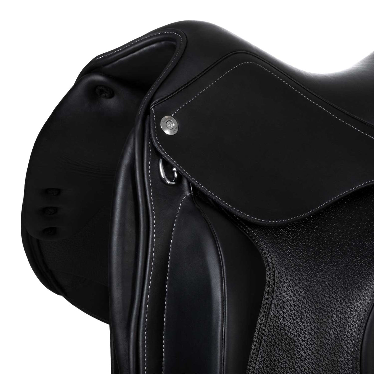 Acavallo Heidy Comfort Dressage Saddle Carbon-Kevlar Tree #colour_black