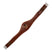 Acavallo Anatomical Jumping Girth Calfskin #colour_cognac