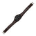 Acavallo Anatomical Jumping Girth Calfskin #colour_brown