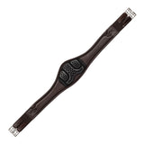 Acavallo Anatomical Jumping Girth Calfskin #colour_brown