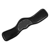Anatomical dressage girth leather