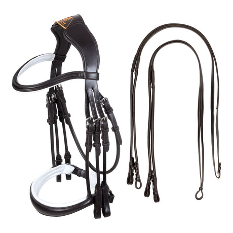 Giocanda bridle calfskin & double reins