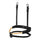 Acavallo Rope Flash Noseband #colour_black