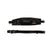 Acavallo Hackamore Noseband Calfskin #colour_black