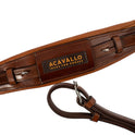 Hackamore noseband calfskin