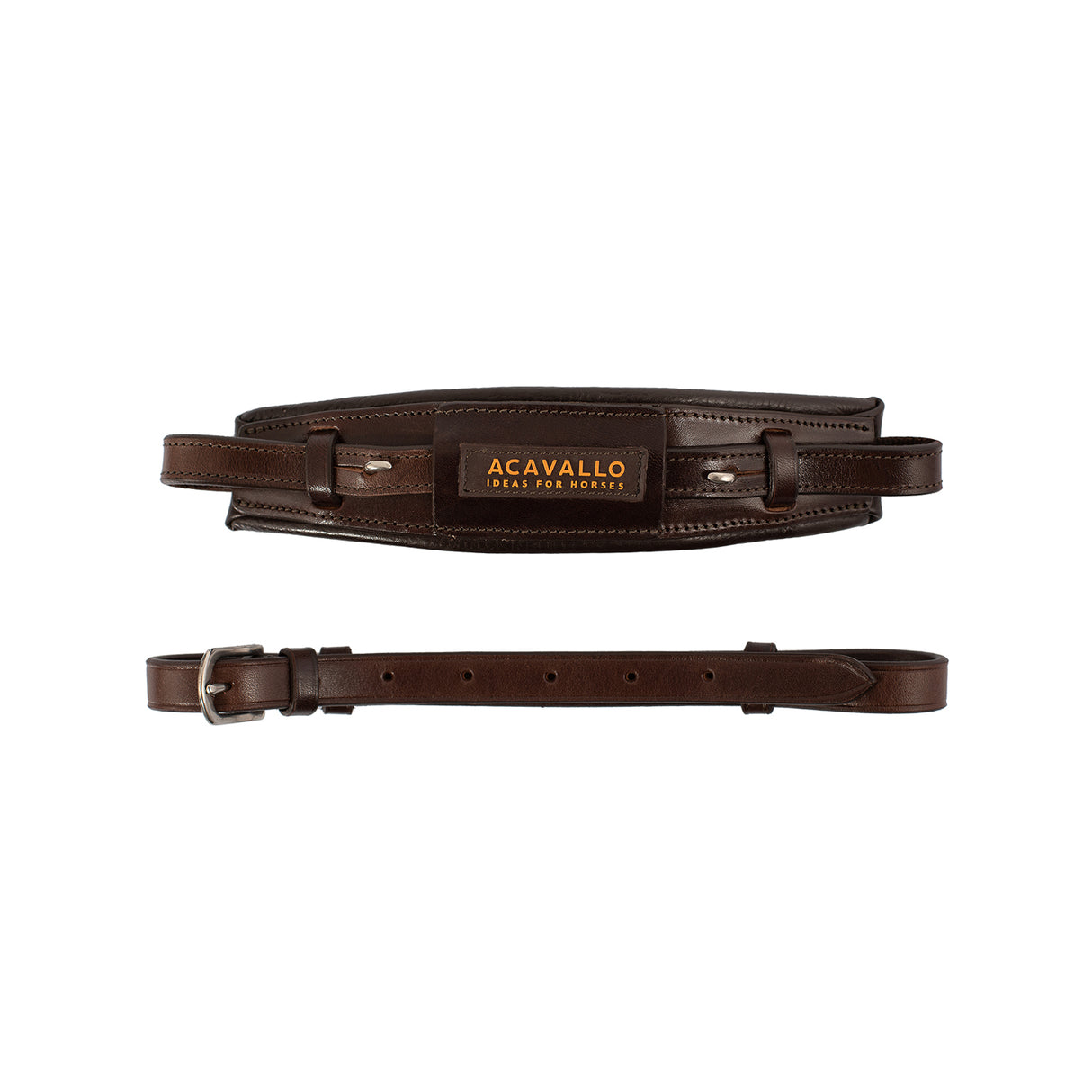 Acavallo Hackamore Noseband Calfskin