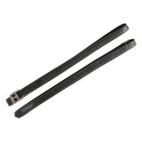 Calfskin stirrup leathers internal reinforcement