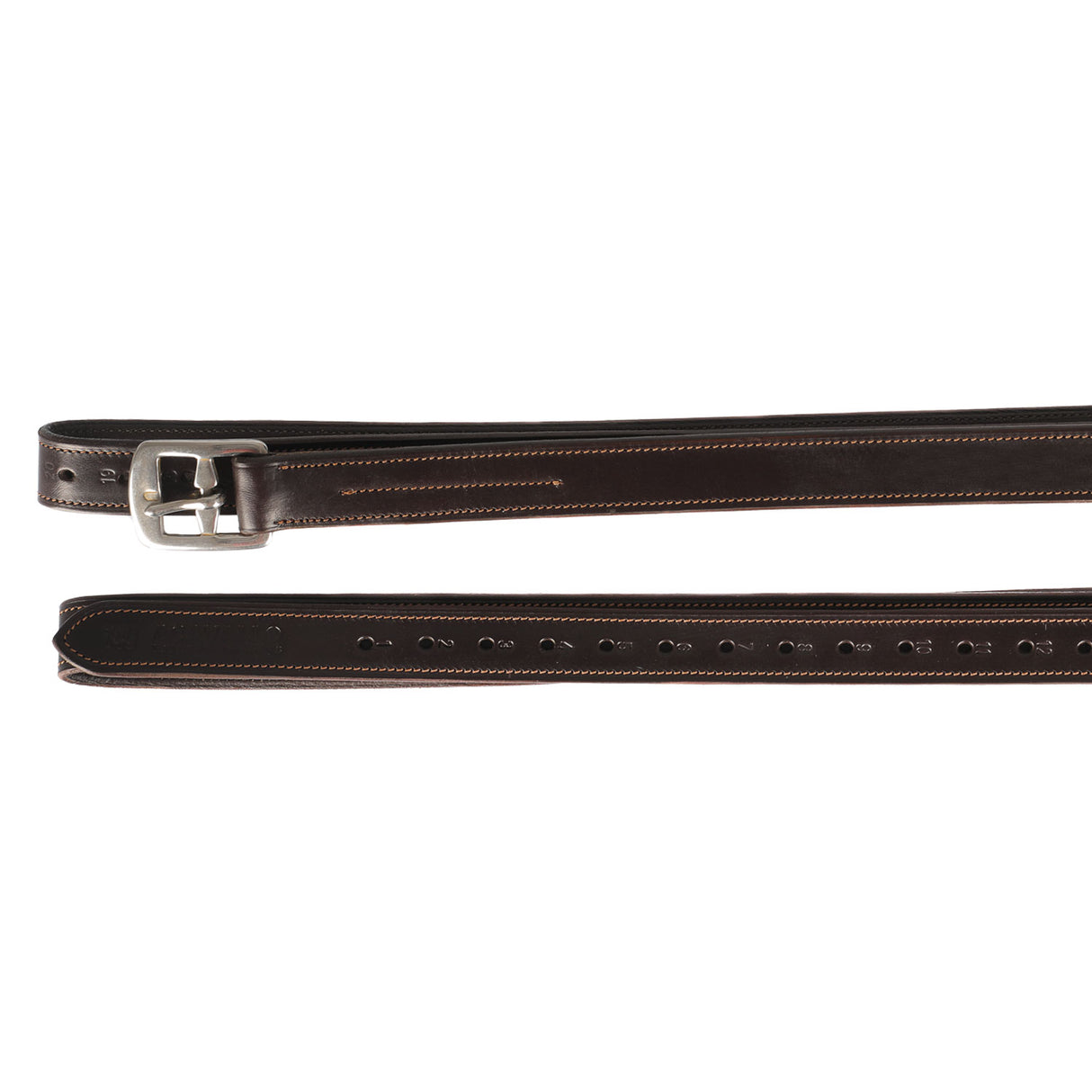 Acavallo Classic Stirrup Leathers #colour_brown