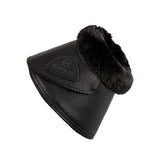 Bell boots faux sheepskin & hook-and-loop closure