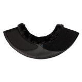 Bell boots faux sheepskin & hook-and-loop closure