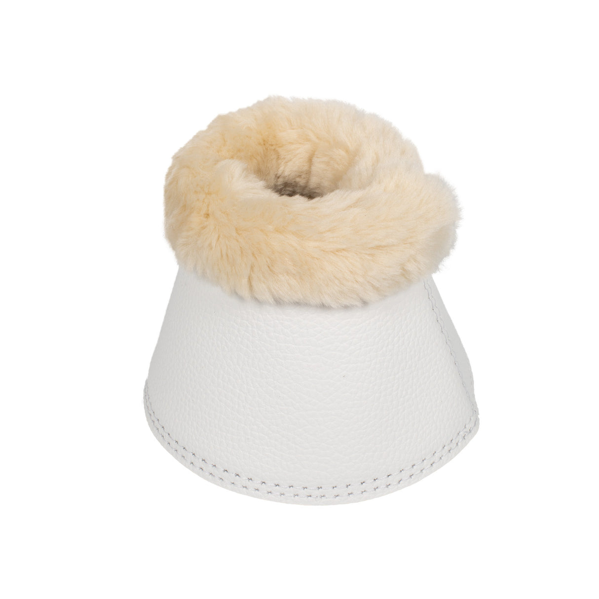 Bell boots faux sheepskin & hook-and-loop closure