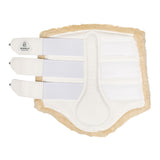 Hind brushing boots faux leather & faux sheepskin