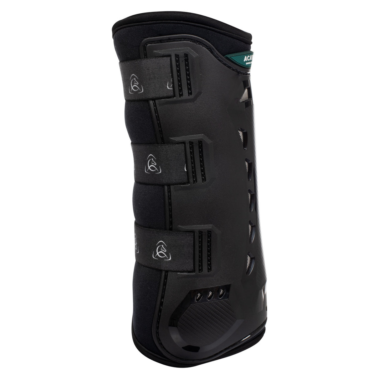 Anatomical hind dressage boots