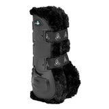 Skeleton Dynamic Zone boots with synthetic sheepskin